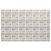 Myrtle Beach, South Carolina. Farbtextmuster Stoff (Fat Quarter (45,7 x 55,9 cm))