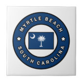 Myrtle Beach South Carolina Fliese (Vorderseite)