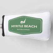 Myrtle Beach South Carolina Golf Zielort Golf Headcover (Vorderseite)