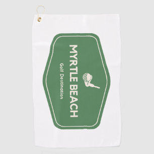 Myrtle Beach South Carolina Golf Zielort Golfhandtuch