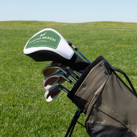 Myrtle Beach South Carolina Golf Zielort Headcover (In SItu)