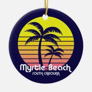 Myrtle Beach, South Carolina Keramik Ornament