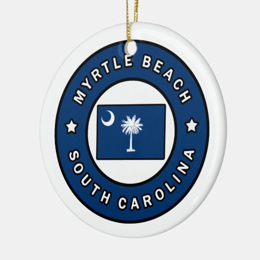 Myrtle Beach South Carolina Keramik Ornament (Links)