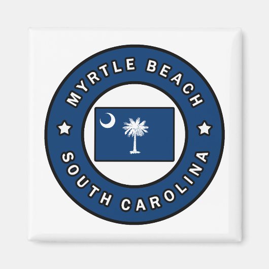 Myrtle Beach South Carolina Magnet (Vorne)