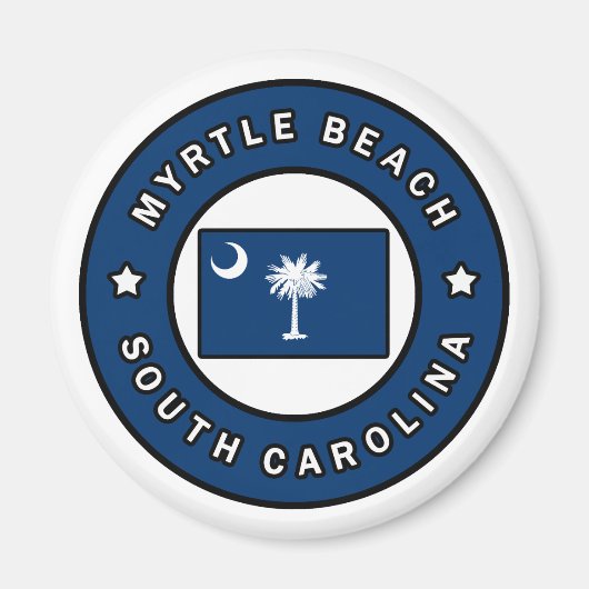 Myrtle Beach South Carolina Magnet (Vorne)