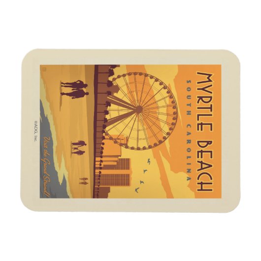 Myrtle Beach | South Carolina Magnet (Horizontal)