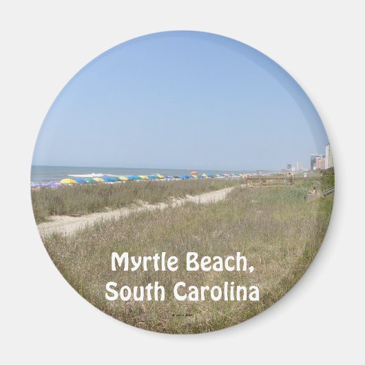 Myrtle Beach, South Carolina Magnet (Vorne)