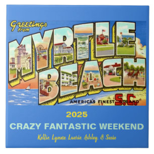 Myrtle Beach South Carolina Memory Tile Fliese