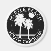 Myrtle Beach South Carolina Palms Magnet (Vorne)