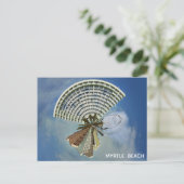 Myrtle Beach South Carolina Panorama Foto Postkarte (Stehend Vorderseite)