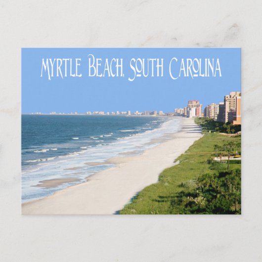 Myrtle Beach, South Carolina Postcard, USA Postkarte (Vorderseite)
