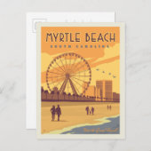 Myrtle Beach, South Carolina Postkarte (Vorne/Hinten)