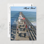 Myrtle Beach South Carolina Postkarte (Vorne/Hinten)