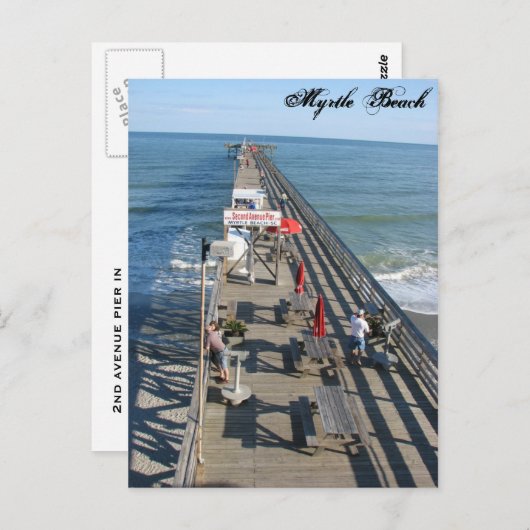 Myrtle Beach South Carolina Postkarte (Vorne/Hinten)
