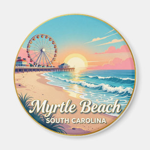 Myrtle Beach South Carolina Reise 🎡 Magnet