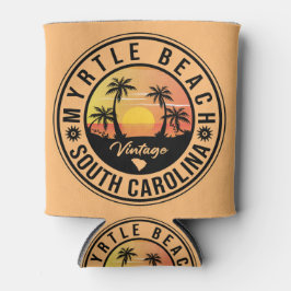 Myrtle Beach South Carolina Retro Sunset Souvenir Dosenkühler