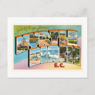 Myrtle Beach South Carolina SC Vintage Postkarte- Postkarte