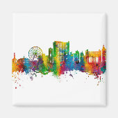 Myrtle Beach South Carolina Skyline Magnet (Vorne)