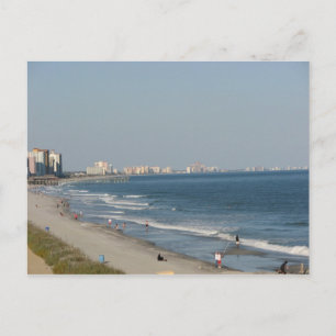Myrtle Beach South Carolina Strand Postkarte