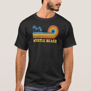Myrtle Beach South Carolina Summer Sc Tropical Gra T-Shirt