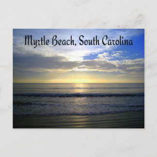 Myrtle Beach South Carolina Sunrise Postcard Postkarte