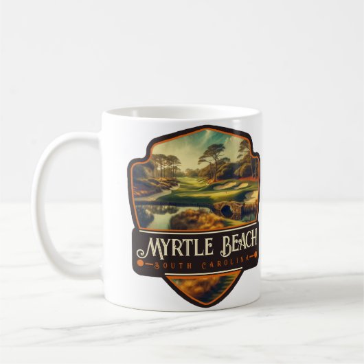 Myrtle Beach, South Carolina | VINTAG Kaffeetasse (Links)