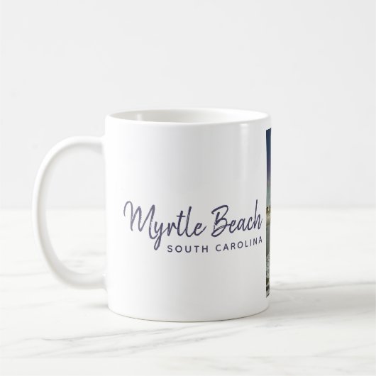 Myrtle Beach South Carolina Vintag Kaffeetasse (Links)