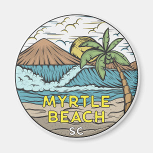 Myrtle Beach South Carolina Vintag Magnet