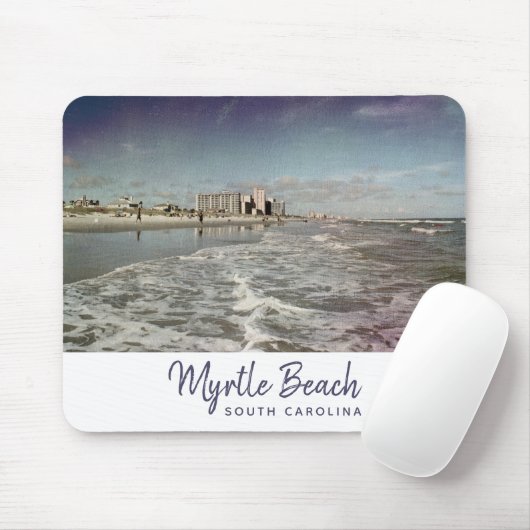 Myrtle Beach South Carolina Vintag Mousepad (Mit Mouse)