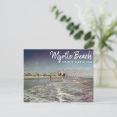 Myrtle Beach South Carolina Vintag Postkarte (Stehend Vorderseite)