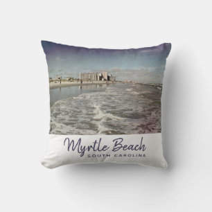 Myrtle Beach South Carolina Vintage Kissen