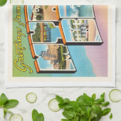 Myrtle Beach South Carolina Vintage Postkarte Sc Handtuch (Gefaltet)