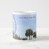 Myrtle Beach South Carollina, Skywheel Jumbo-Tasse (Vorderseite)