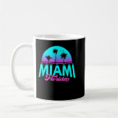 Myrtle Beach Souvenir Palm Sunset Sun South Caroli Kaffeetasse (Links)