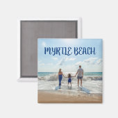 Myrtle Beach Souvenir Sand und Surfen mit Familie Magnet (Vorderseite/Rückseite)