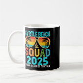 Myrtle Beach Squad 2025 Familien-Ma Kaffeetasse (Links)