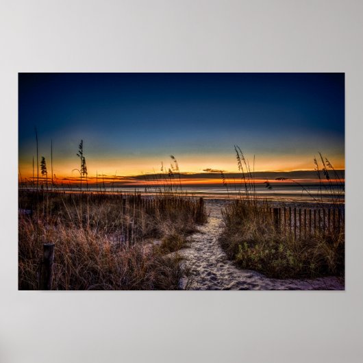 Myrtle Beach Sunrise Poster (Vorne)