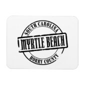 Myrtle Beach Titel Magnet (Horizontal)