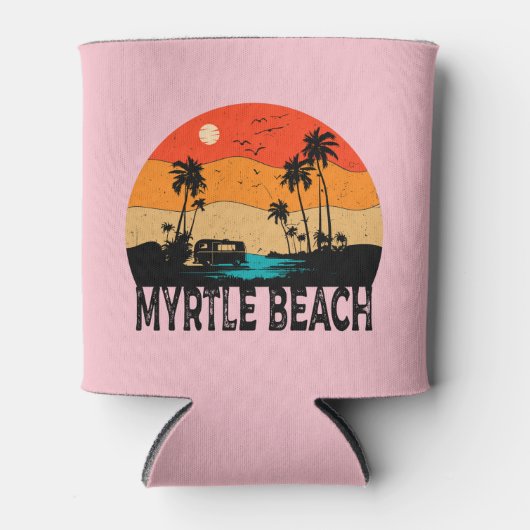 Myrtle Beach Vintag Dosenkühler (Vorderseite)