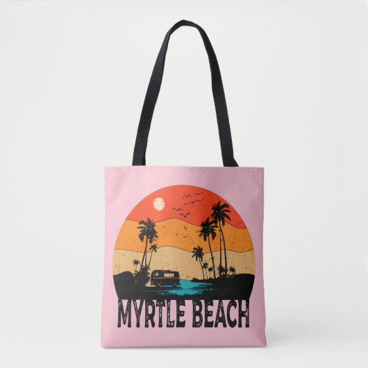 Myrtle Beach Vintage Tasche (Vorderseite)