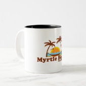 Myrtle Beach. Zweifarbige Tasse (Vorderseite Links)