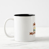 Myrtle Beach. Zweifarbige Tasse (Links)