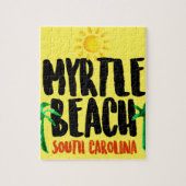 Myrtle- BeachAquarell Puzzle (Vertikal)