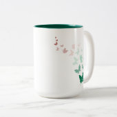Myrtle Butterfly-Tasse Zweifarbige Tasse (VorderseiteRechts)