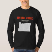Myrtle Creek Oregon USA State America Travel Orego T-Shirt (Vorderseite)