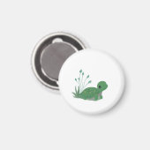 Myrtle die Schildkröte! Magnet (Vorderseite/Rückseite)