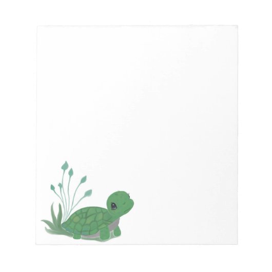 Myrtle die Schildkröte Notizblock (Vorderseite)