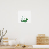 Myrtle die Schildkröte!  Poster (Küche)