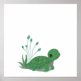 Myrtle die Schildkröte!  Poster