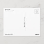 Myrtle Falls (Mount Rainier N.P.) Postkarte (Rückseite)